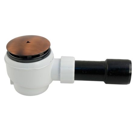 MIGLIORE Выпуск-сифон душевой, d=80 mm., (выпуск угловой) , медь, артикул 20220