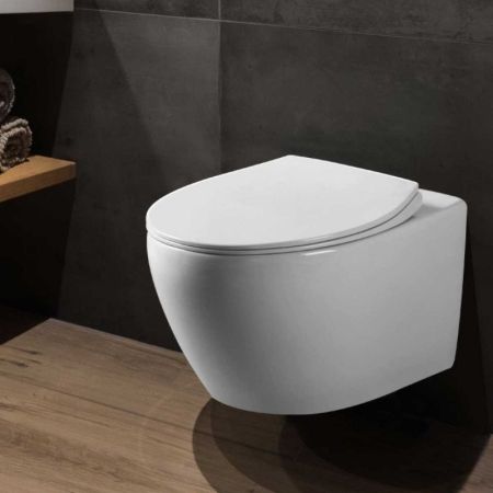 Унитаз Vincea Felice VT1-25 подвесной Белый с сиденьем Микролифт