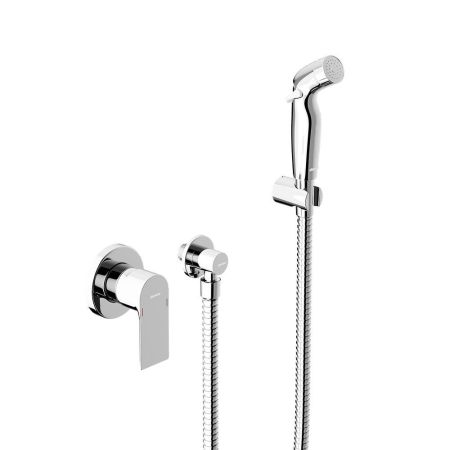 477510000 Apollo Смеситель монтируемый в стену с гиг.душем, хром, артикул 477510000