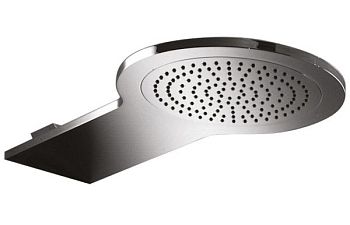 Graffio Newton, консольная душевая головка 47x24 см, 1 режим: дождь, цвет хром