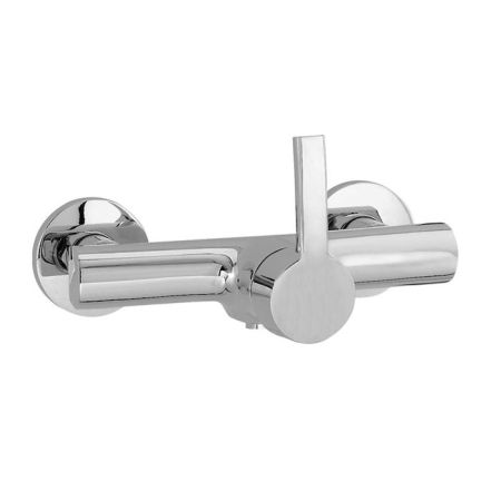 Смеситель для душа, Laufen, Curve Prime, тип открывания воды-однорычажный, тип регулирования воды-керамический картридж, монтаж-настенный, отверстия для монтажа-2, без душевого гарнитура в комплекте, цвет-хром, артикул 3.3165.7.004.400.1