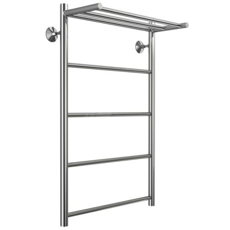 Полотенцесушитель водяной с полкой Stelmix 80x50 см, прямой с полкой, артикул 4670078541192