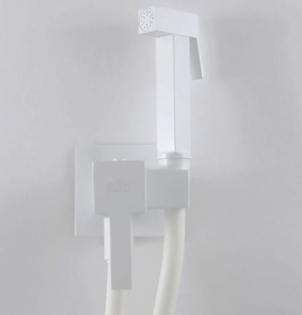 Гигиенический душ Webert Pegaso PE870303740 со смесителем Белый матовый, артикул PE870303740