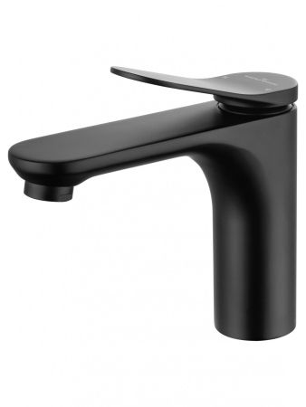 Смеситель для раковины WONZON & WOGHAND, Черный матовый (WW-A40482-MB), артикул WW-A40482-MB