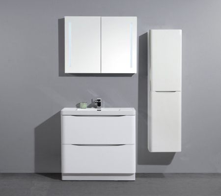 Мебель для ванной комнаты  BELBAGNO ANCONA-N-800-2C-PIA, артикул ANCONA-N-800-2C-PIA-WO