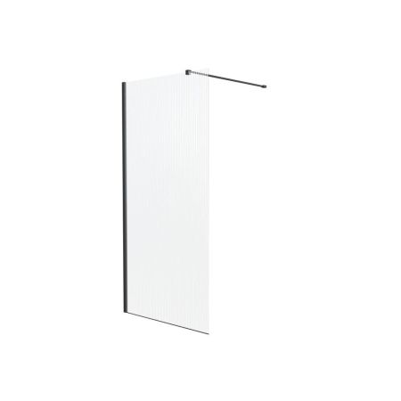 Душевая перегородка Knotlor WI100CG1GM 100х200, оружейная сталь