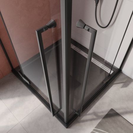 LINER-A-2-100-C-Cr Душевой уголок, артикул LINER-A-2-100-C-Cr