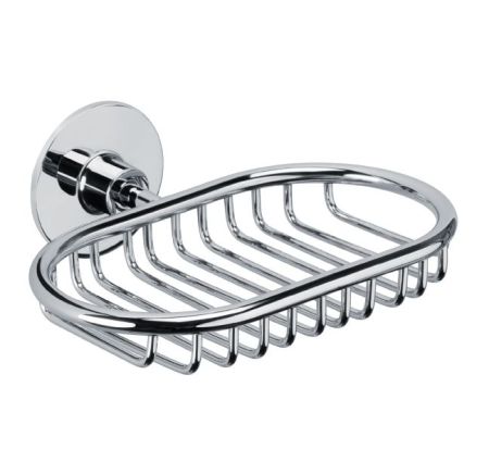 Мыльница Fixsen Round FX-92109 Хром