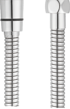 Шланг душевой BELZ 150 см, усиленный 360, нержавеющая сталь, хром (BR01)