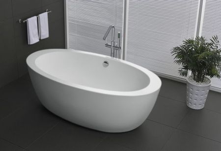 Акриловая ванна BelBagno BB67 170x90 без гидромассажа, артикул BB67-1700