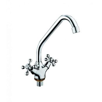 Смеситель для кухни D-Lin D153810-H, хром