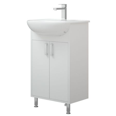 Тумба "Колор 50", белая, Уют 50, артикул SD-00000682