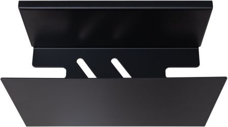 Полка Aquanet Магнум 20x12 черная матовая Полка Aquanet Магнум 20x12 черная матовая