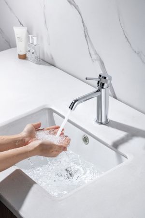 Смеситель для раковины Allen Brau Priority 5.31A01-00 хром, артикул 5.31A01-00