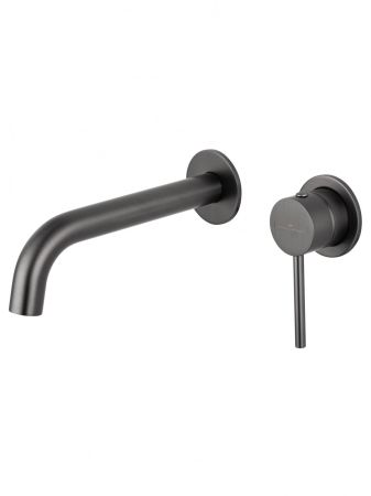 Смеситель для раковины встраиваемый WONZON & WOGHAND STICK, Темный графит (WW-88869017-BGM)