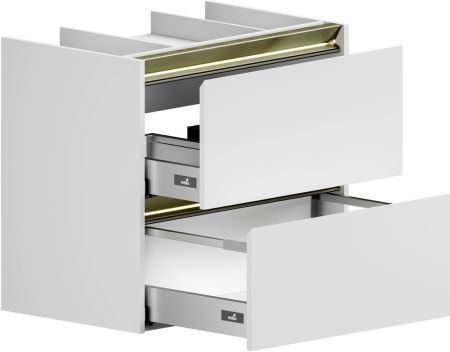 Тумба под раковину Allen Brau Activity 70 1.34011.WM белый матовый/олива браш, артикул 1.34011.WM