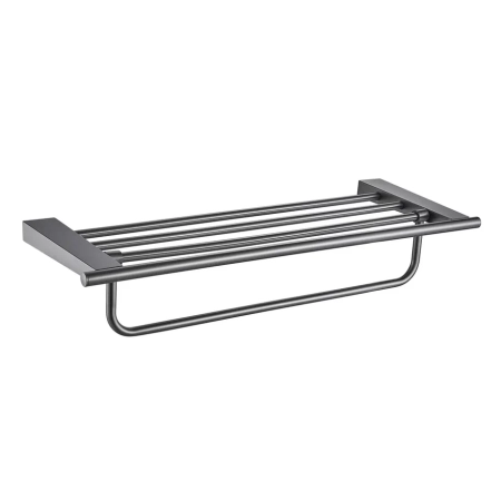 Полка для полотенец Shevanik SG5708T, оружейная сталь, артикул SG5708T