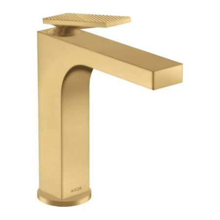 AX CitterioСмеситель для раковины 160, текстура, цвет шлифованное золото