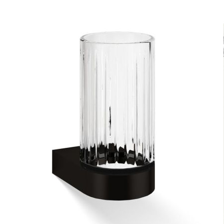 Decor Walther Century WMG Стакан подвесной, граненое стекло, цвет: черный матовый, артикул 0586960