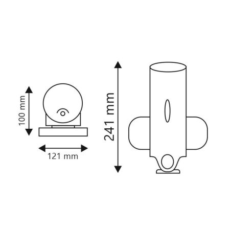 Дозатор жидкого мыла D-Lin D201135, желтый, артикул D201135