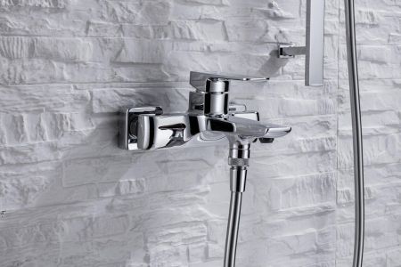 Смеситель для ванны с душем Allen Brau Infinity 5.21006-00 хром, артикул 5.21006-00