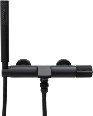 Смеситель для ванны Allen Brau Liberty 5.33006-31 черный матовый, артикул 5.33006-31