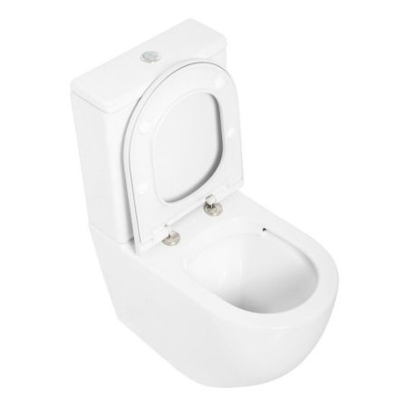 Унитаз-компакт безободковый CEZARES STYLUS, артикул CZR-151-T