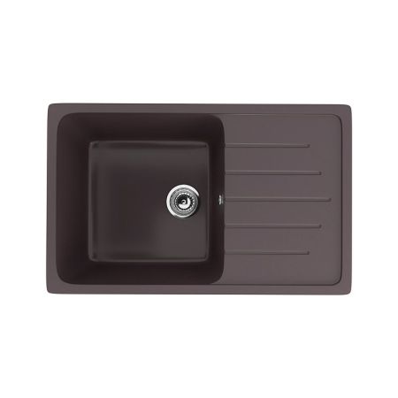 Кухонная мойка Ulgran U-400-345, шоколад, артикул U-400-345