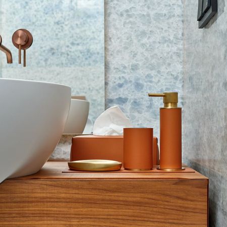 ADJ Мыльница, 14x9xH2 см., цвет: матовое золото, артикул 4940.OM