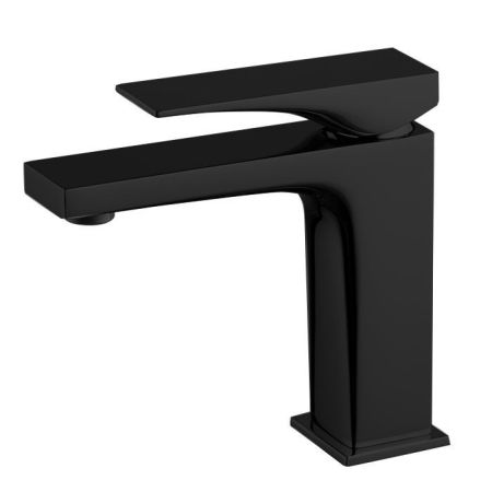 Fima Carlo Frattini Zeta Смеситель на раковину, на 1 отв., цвет: чёрный матовый, артикул F3961NNS.1