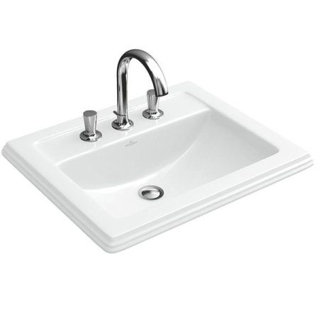 Раковина Villeroy&Boch Hommage 63 710263 Белый альпин Ceramic Plus Раковина Villeroy&Boch Hommage 63 710263 Белый альпин Ceramic Plus