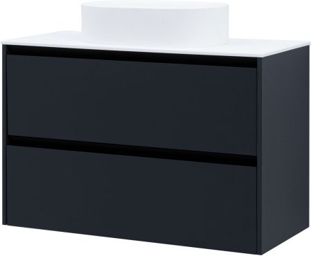 Тумба под раковину Allen Brau Activity 100 1.34006.AM антрацит матовый/черный браш, артикул 1.34006.AM