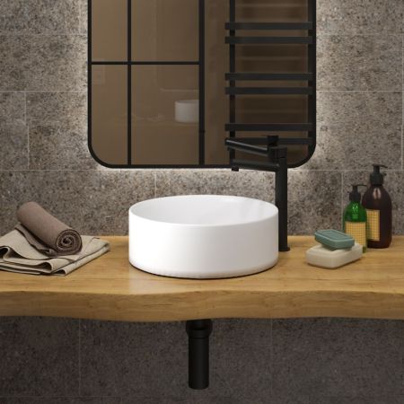 Раковина чаша Maretti EA13NS63-844, белая, артикул EA13NS63-844