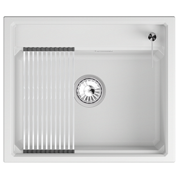 Кухонная мойка GRANULA кварц (6003i, АРКТИК)