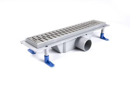 Душевая перегородка Ambassador Walk-in 15031112-ST2, свободный вход, линейный трап, 120см