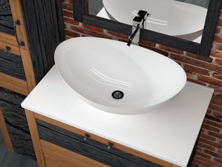 Раковина накладная Орион, белая, артикул SP-00000898