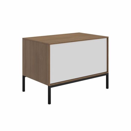 Тумба ATOLLO напольная/подвесная с ящиком 80, белая матовая, артикул AT.80\WHT.M