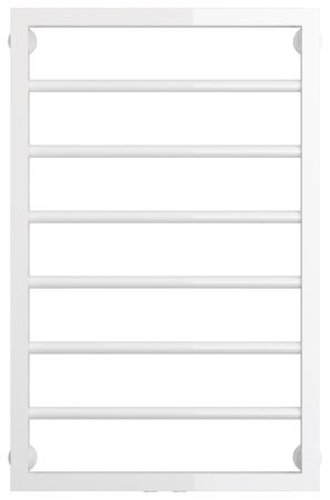 Полотенцесушитель водяной КАНЦЛЕР 800х500 (БЕЛЫЙ), артикул 12-0254-8050