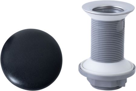 Донный клапан Allen Brau Fantasy 5.11001.31 черный матовый, артикул 5.11001.31