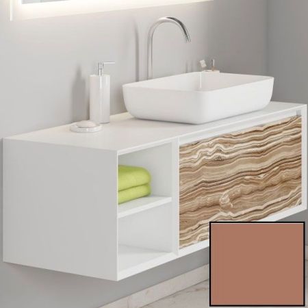 Тумба под раковину SanVit Стайл 120 R kstyle120 подвесная Капучино, артикул kstyle120