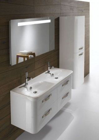 Тумба под раковину Jacob Delafon Replay 120 EB1048-G1C подвесная Белая глянцевая, артикул EB1048-G1C