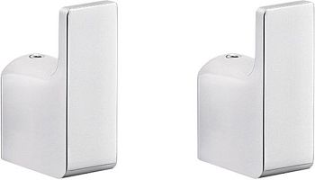 Gedy Pirenei, набор из 2-х крючков, цвет хром