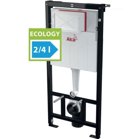 Инсталляция Alcaplast Sadromodul AM101/1120E для унитаза со смывным бачком, артикул AM101/1120E