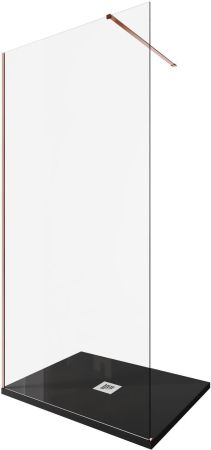 Душевая перегородка Allen Brau Infinity 1 100 3.21017.60 медь браш, артикул 3.21017.60