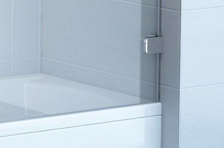 Шторка на ванну RAVAK BRILLIANT (80*) BVS1 7U840A00Z1 (неподвижная, хром), шт, артикул 7U840A00Z1