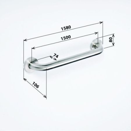 HELP Поручень 1200mm, мат, артикул 301101502