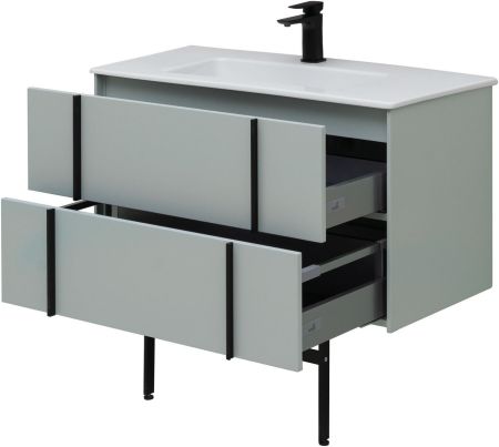 Тумба под раковину Allen Brau Reality 90 1.32006.PWM папирус матовый, артикул 1.32006.PWM