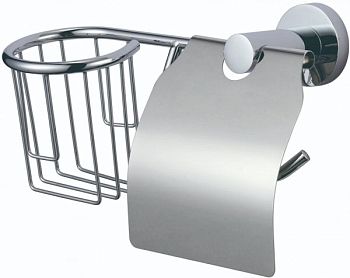 Держатель для туалетной бумаги и освежителя Savol S-R08751, хром
