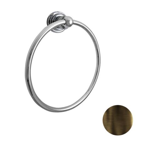 Nicolazzi Accessori Полотенцедержатель кольцо, цвет: тёмная бронза