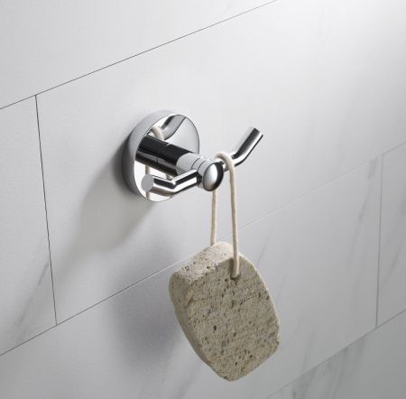 Крючок двойной Timo Saona 13012/00 хром, артикул 13012/00